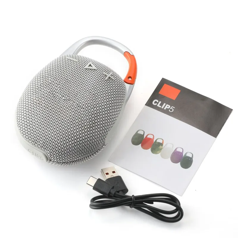 2025 Neuer CLIP5 Small Audio Portable Outdoor Anti-Fall-Karte Mini Bass Wireless Bluetooth-Lautsprecher_voghion.com