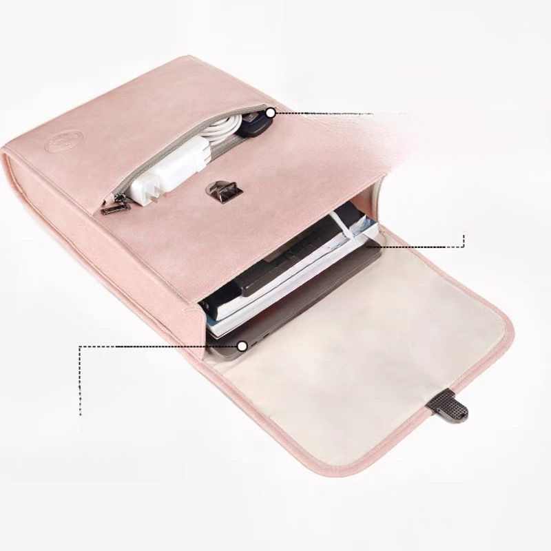 Minimalistische Computertasche, koreanische Version für College-Studenten, lässiger Laptop-Rucksack für Frauen, tragbar, neuer Zoll 16_voghion.com