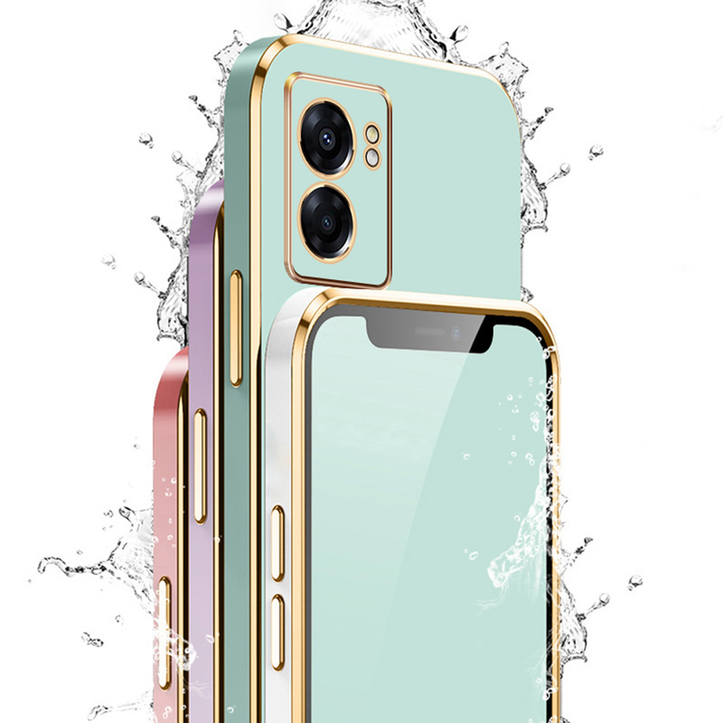 Carcasă pentru OPPO A57 A17 A96 A54S A77 A57s A74 A94 A16 Reno 5 Lite 6 7 8 5G, placare luxoasă, silicon moale, Funda Carcasa Coque_voghion.com