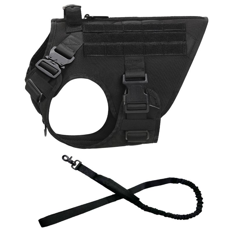 Colete de caminhada MOLLE 1000D para áreas externas, equipamento tático, roupas para cães de estimação_voghion.com