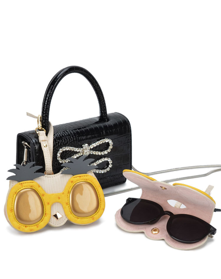 Unisex Brillentasche Out of the Street Brillentasche Sonnenbrillenbox PU Leder Sonnenbrillentasche Hakenanhänger_voghion.com