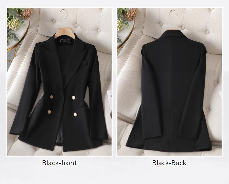 Giacca da abito da donna, piccola, temperamento, professionale, casual, con vita alta_voghion.com