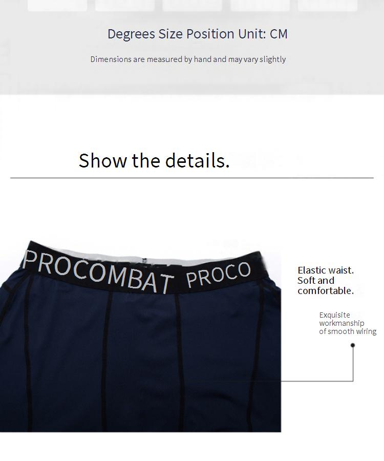 Vêtements de sport pour hommes, séchage rapide, sous-vêtements hautement élastiques, fitness, compression serrée, course à pied, entraînement, boxer, coloré_voghion.com