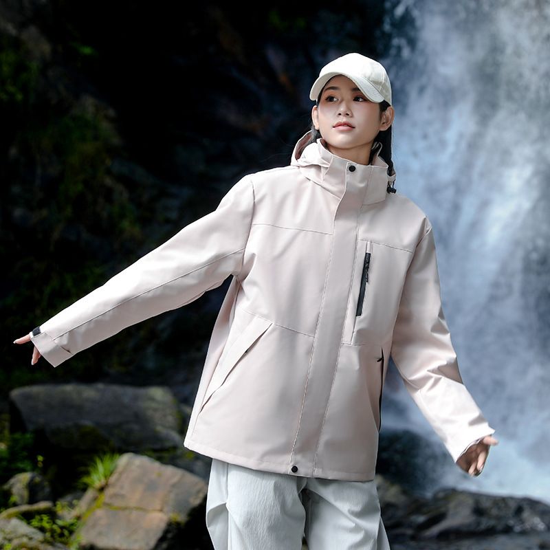 Unisex Waterproof Windbreaker Jacket – Lightweight Outdoor Shell For Hiking & Running (S-XXXL)_voghion.com
