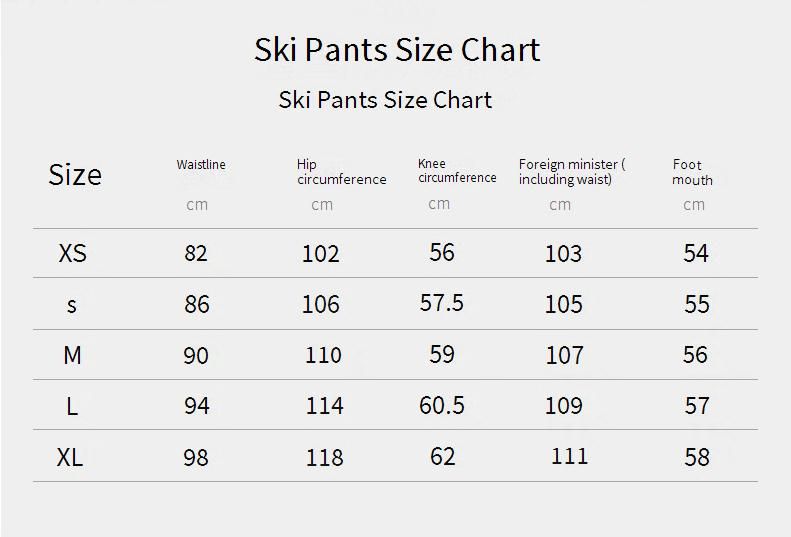 ProFlex Ski Pants – Waterproof & Windproof Snowboarding Trousers With Thermal Insulation For Men & Women_voghion.com