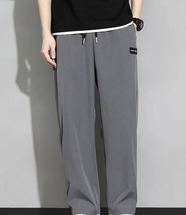 Pantaloni cargo retrò da uomo ad asciugatura rapida – Pantaloni streetwear oversize in poliestere traspirante (M-5XL) – Vestibilità ampia ispirata agli esploratori urbani_voghion.com