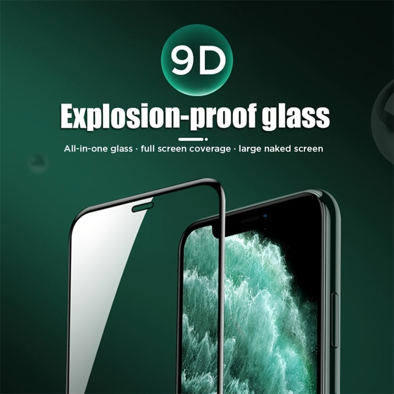 3Pcs Tempered Glass For IPhone 11 12 13 14 Pro Max 6 6s 8 7 Plus Screen Protector For iPhone 12Mini 13Mini XSMAX X XR SE2020 Full Cover Glass_voghion.com