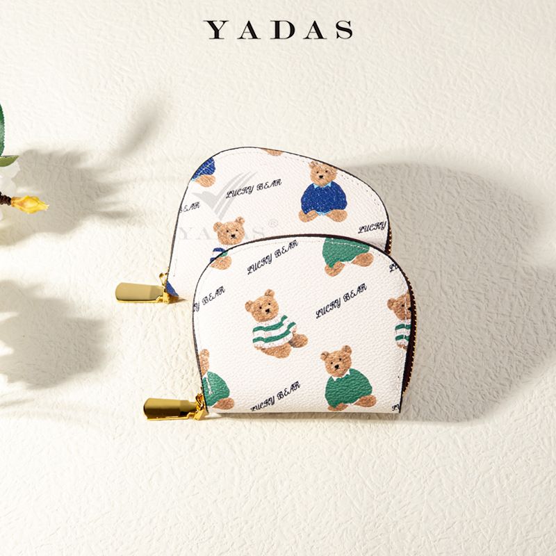 YADAS PU Fashion piccolo portamonete da donna di grande capacità_voghion.com