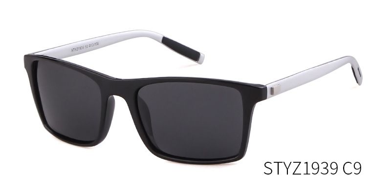 Polarized sunglasses men's senior sense of large frame show face small summer UV protection_voghion.com