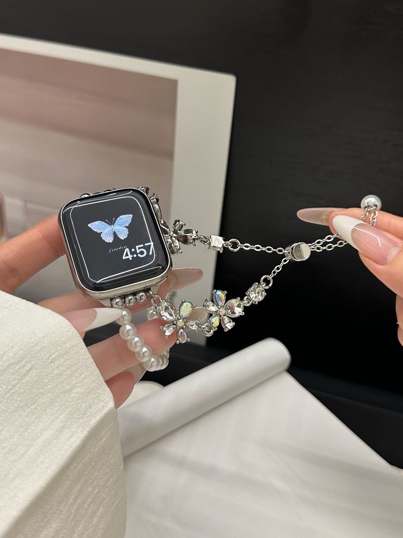 Pasek do zegarka iWatch 42/44/45/49mm 38/40/41mm Metalowy modny pasek do zegarka z serii Ultra2 Se 9/8/7/6/5/4/3/2/1_voghion.com