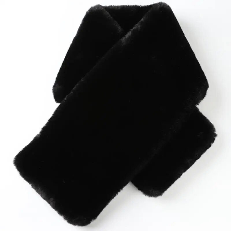 Sciarpa invernale antifreddo di mezza età da donna, comoda, unisex, alla moda, solida, calda, spessa, regalo per l'esterno per la mamma_voghion.com
