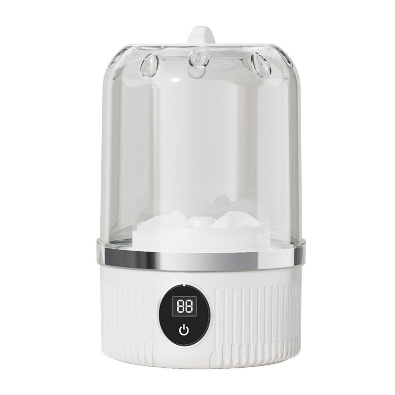 Portable Mini Washing Machine For Underwear & Socks, USB Rechargeable Automatic Washer, Ideal For Travel, Dormitory, And Small Spaces_voghion.com