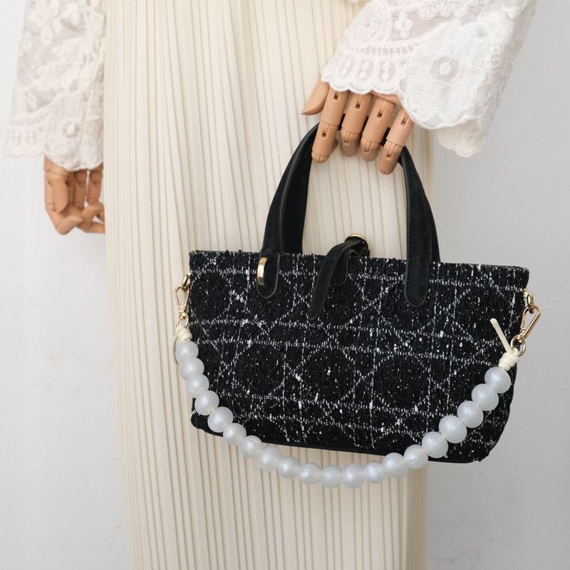 Fashion Acrylic Versatile Iridescent Bead Accessories Strap Single Shoulder Lanyard Bag Phone Chain_voghion.com