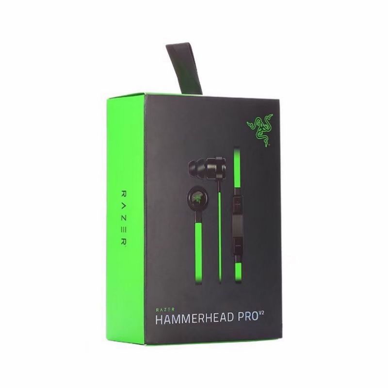 Velegnet til Razer Hammerhead Pro Shark Professional V2 In-Ear hovedtelefoner ZH Thundersnake_voghion.com