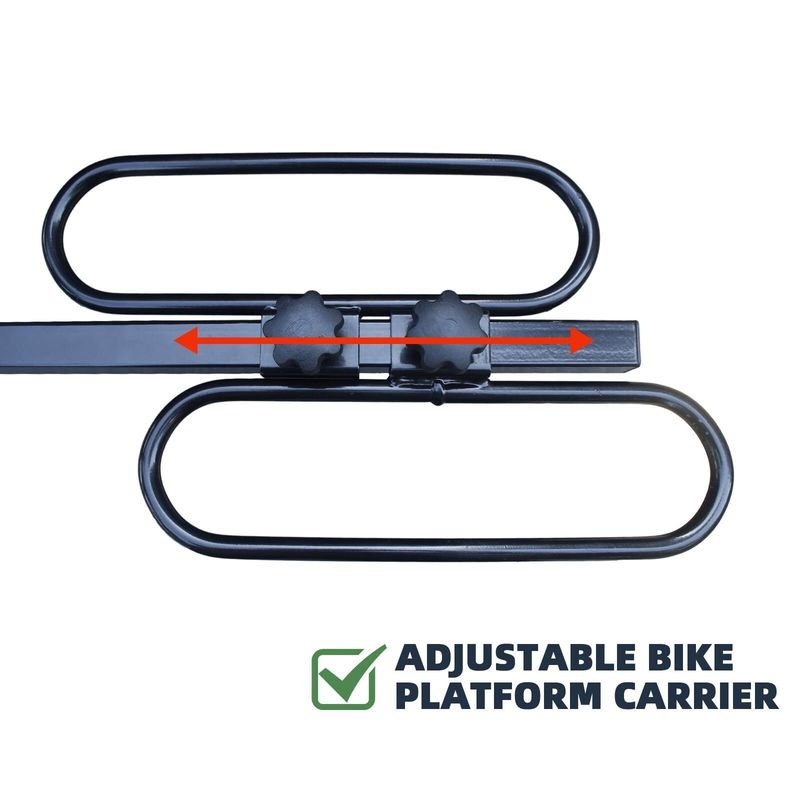 Hitch Mount Bike Rack, Heavy Weight Capacity Car Bike Rack 2'' Receiver for Standard, _voghion.com