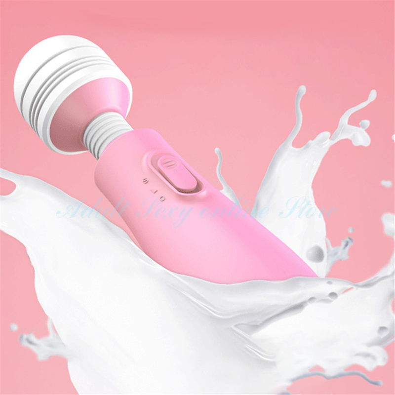 Vibratore Bacchetta AV Giocattolo del sesso per donna Punto G Forte vibrazione a frequenza variabile Rotazione a 360 Clito impermeabile_voghion.com