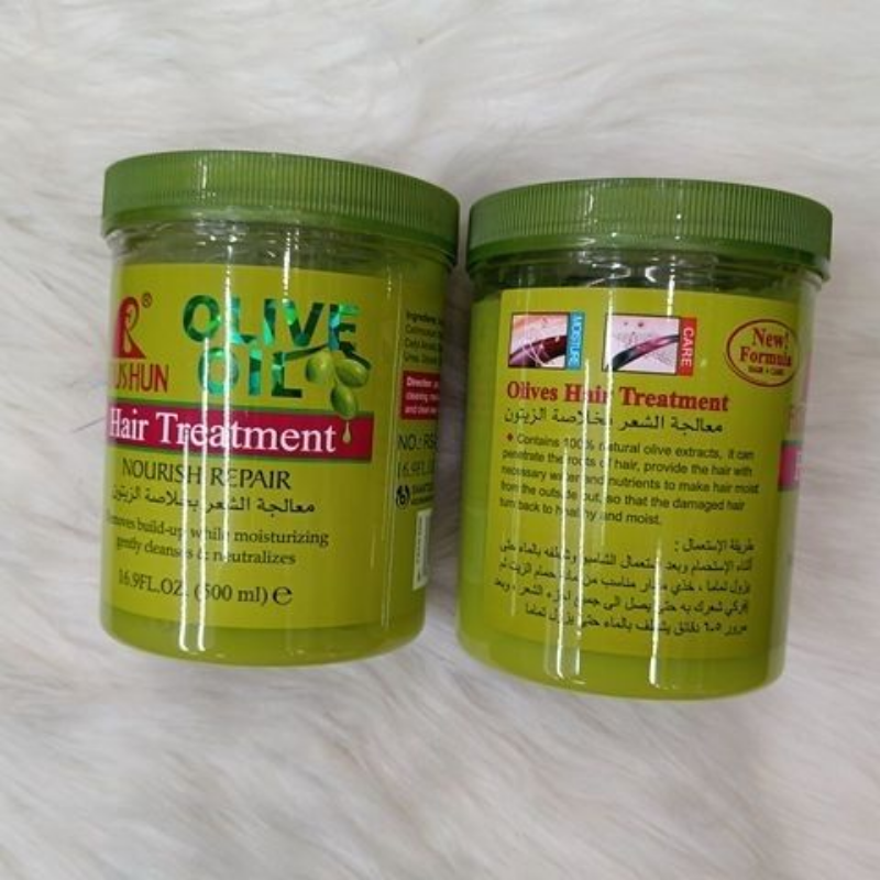 Balsamo per capelli all'olio d'oliva da 500 ml MASCHERA PER CAPELLI ALLE OLIVE_voghion.com