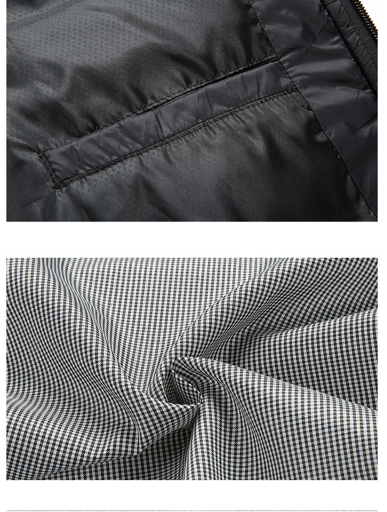 Gilet à capuche pour hommes, veste chaude et décontractée, slim, court et léger, à la mode, automne et hiver_voghion.com