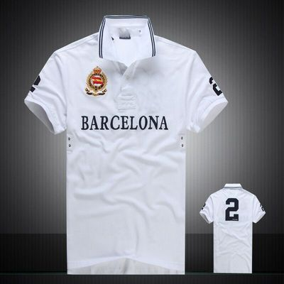 City Series Polo Summer Open Collar Large Laisvi marškinėliai_voghion.com