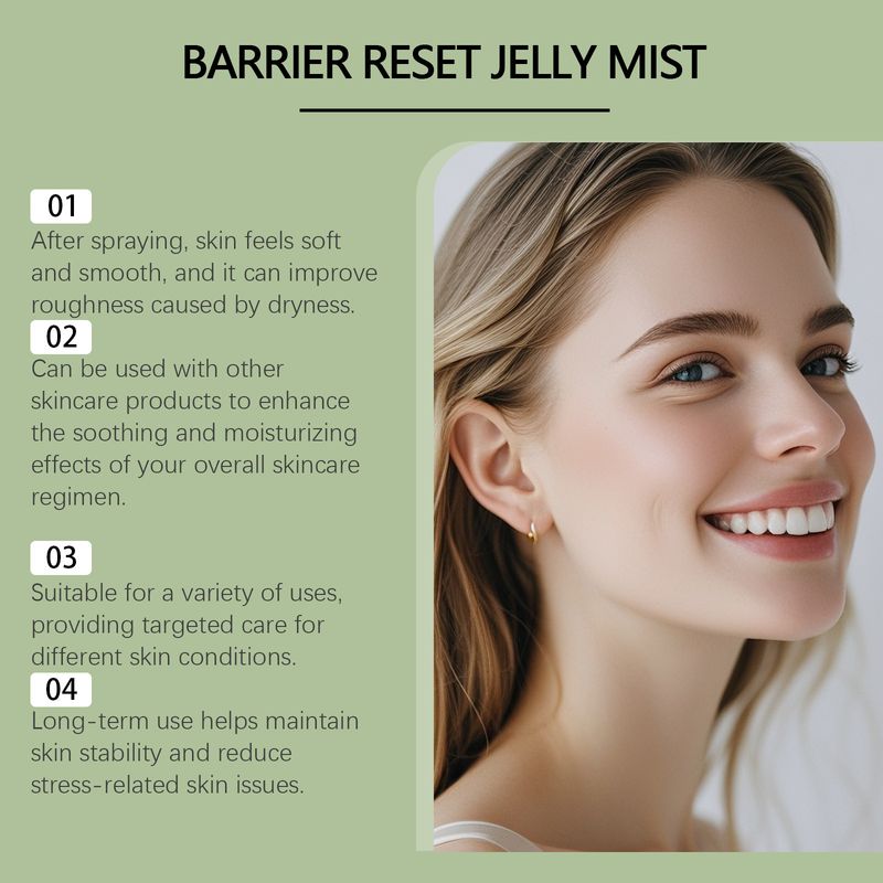 Hoygi Jelly Toner Spray Comfortable Care Facial Skin Hydrating Moisturizing Smooth Refreshing_voghion.com