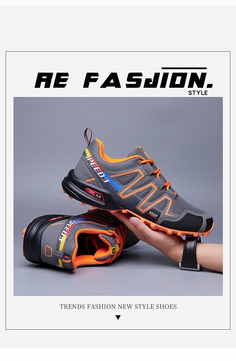 Weite Wanderschuhe für Herren – wasserdichte Trailrunning-Stiefel für Outdoor-Trekking, leicht, atmungsaktiv_voghion.com