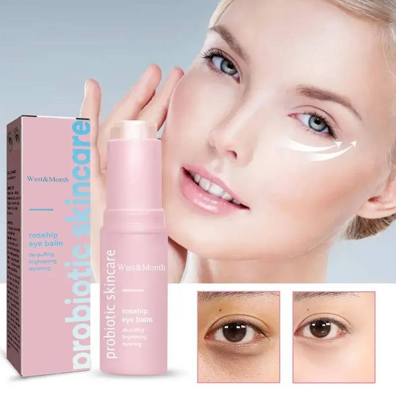 Rose Hyaluronic Acid Eye Cream Stick Moisturizing Anti-aging Firming Eye Eye Dark Firming Circles Moisturizing Remove Bags_voghion.com