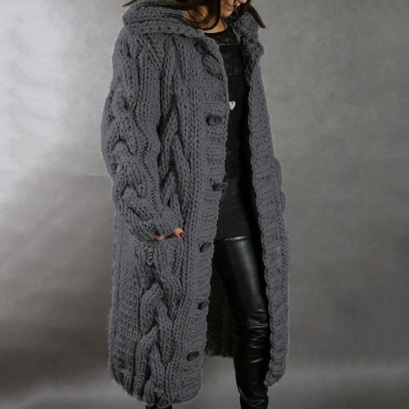 Nouveau cardigan grande taille pour femme, pull, manteau tendance_voghion.com