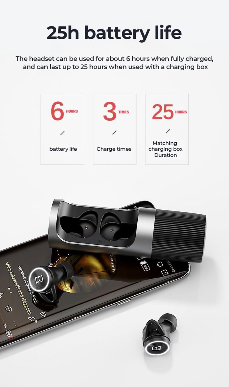 Écouteurs intra-auriculaires Bluetooth Monster Clarity 101 AirLinks TWS, réduction du bruit ENC, étanches, sans fil_voghion.com