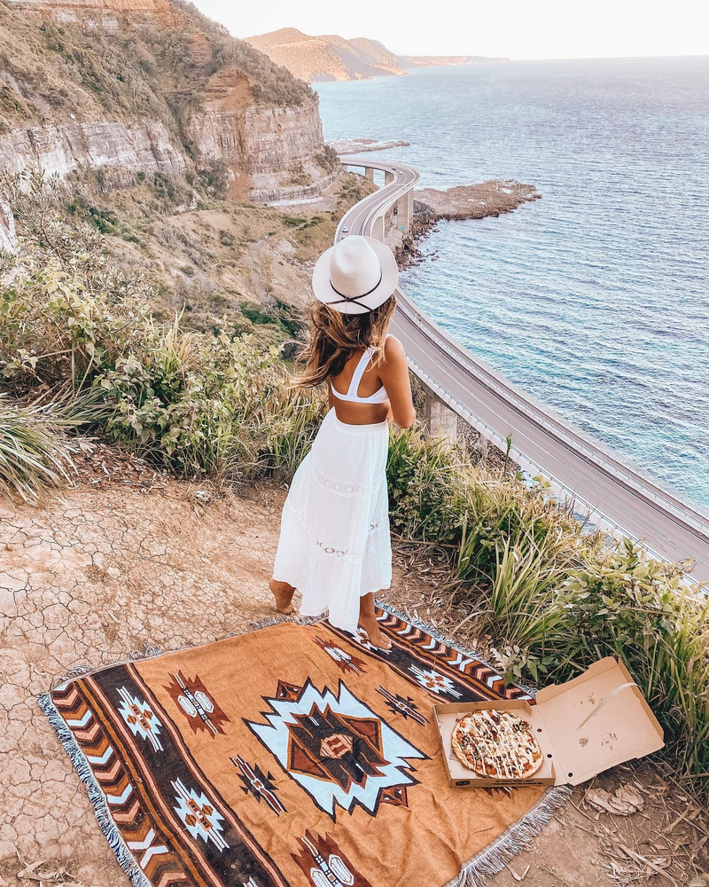 beach towels, ethnic storms, Moroccan picnics, camping, sofa blankets, RV blankets_voghion.com