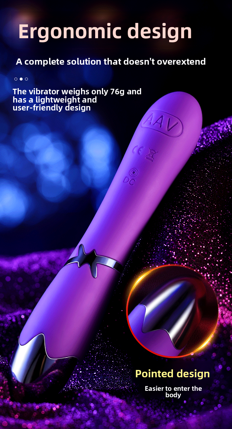 AAV Instant Tide Masseur vibrant électrique pour point G pour femmes, bâton de masturbation AV, multifréquence puissant_voghion.com