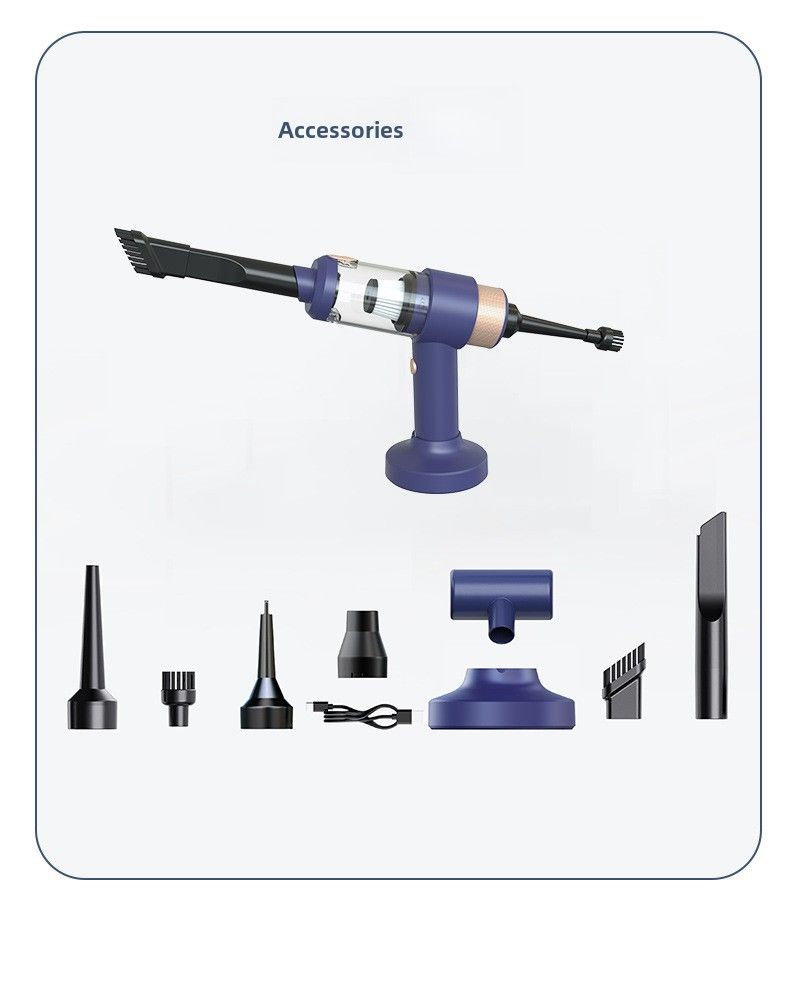 Autostaubsauger Auto kabelloses Aufladen Dual-Purpose-Haushaltskleines Mini-Auto Hochleistungsstarke Saugkraft im Auto_voghion.com