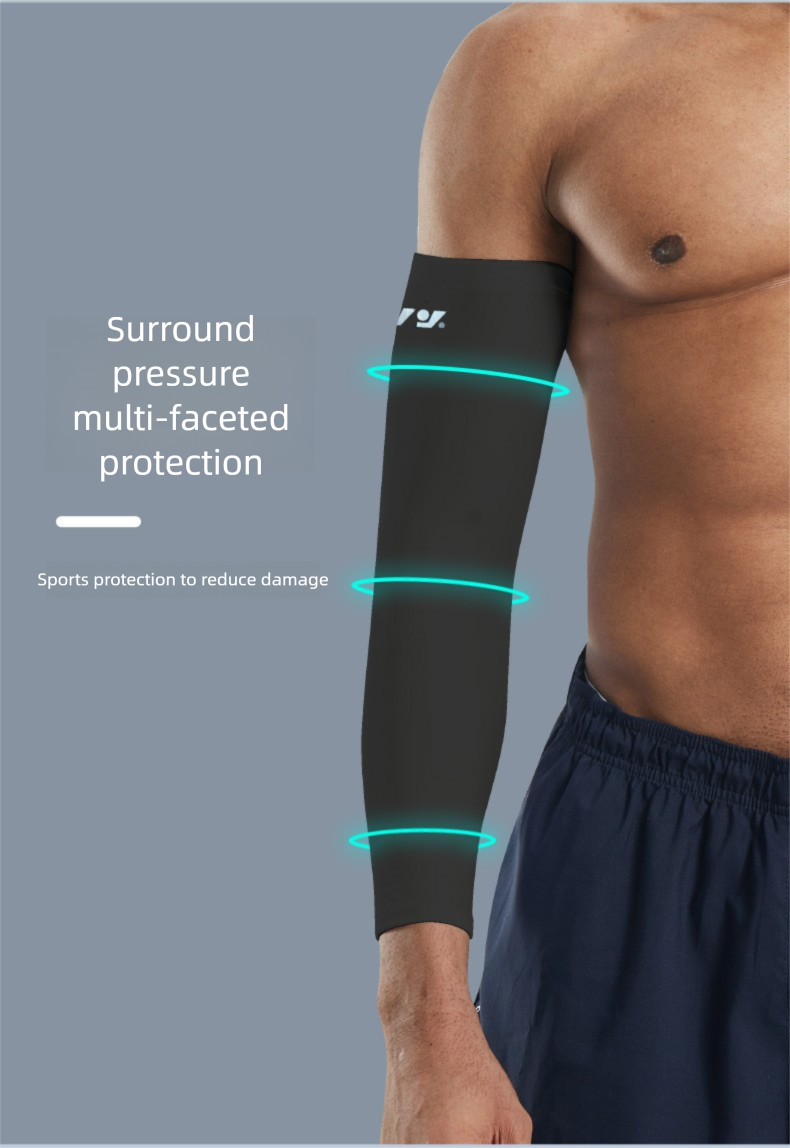 Genouillères de sport extensibles pour le fitness, le basket-ball, le cyclisme, la compression, respirantes, pour l'été, la conduite, la course à pied, manches fines_voghion.com