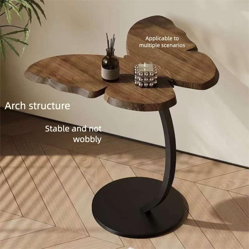 Table d'appoint créative de style vintage avec papillon, décoration douce pour salon, chambre à coucher, balcon, étagère de rangement_voghion.com