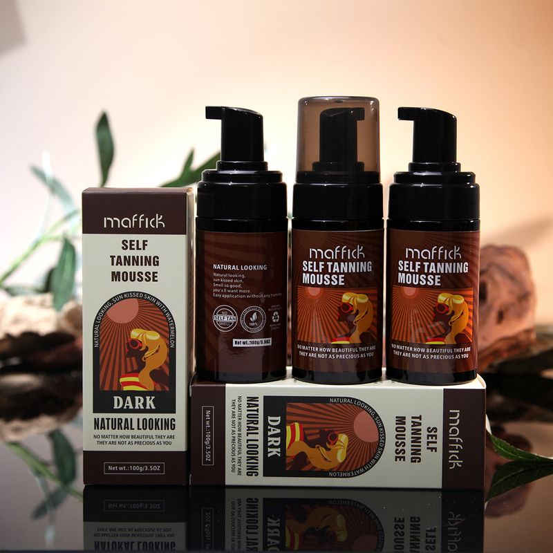Scrub e trattamenti per il corpo Maffick Tanning Mousse Bubble Bronze Sun Free Sunbathing Sun Boosting Spot_voghion.com