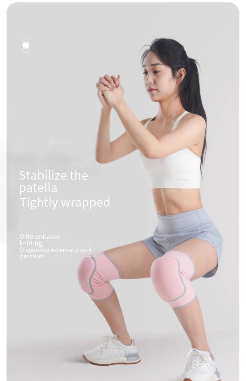 Professional Knee Pads For Dance, Volleyball & Sports – Thickened Sponge Protection For Women & Kids – Anti-Slip & Impact-Resistant (Pair)_voghion.com