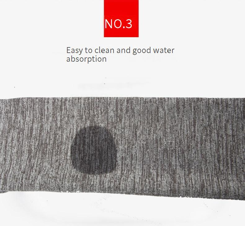 Fascia sportiva a fascia larga per uomo – traspirante, antiscivolo, traspirante – basket, corsa, palestra, tennis (disponibile nei colori grigio e nero)_voghion.com