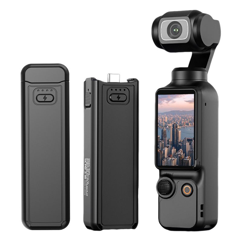 For DJI Osmo Pocket Z Sports Battery Hand Grip TYPE-C Action Charging Handle Camera Charger Accessories_voghion.com