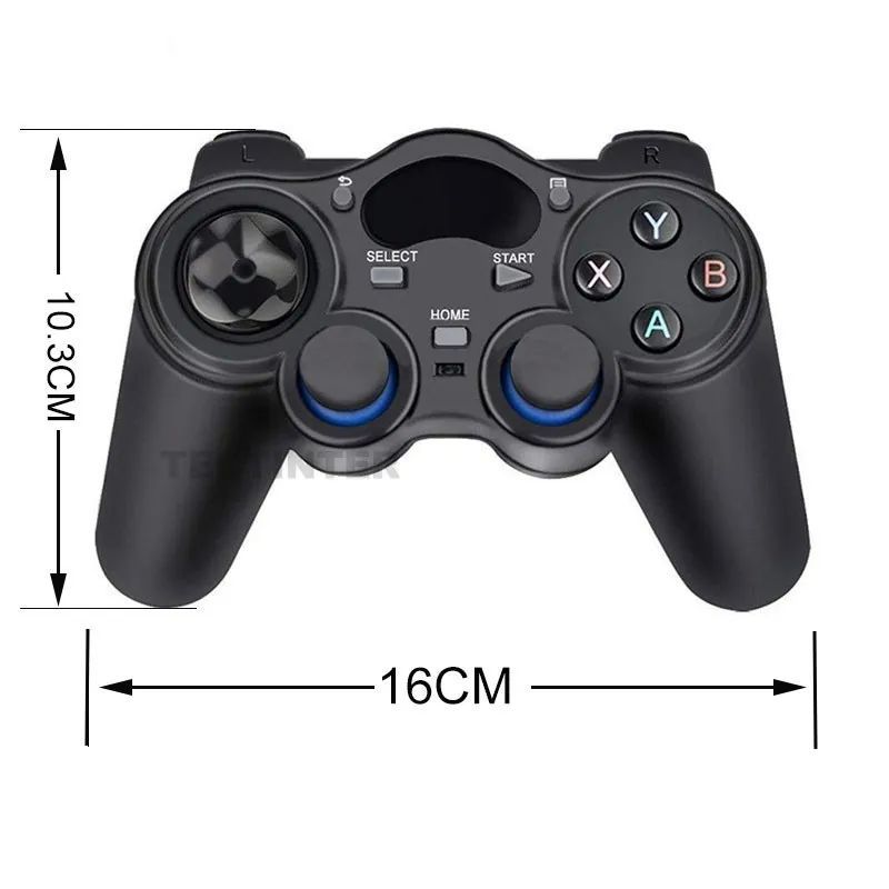 Controle 2.4G Gamepad Android Wireless Joystick Joypad Branco_voghion.com