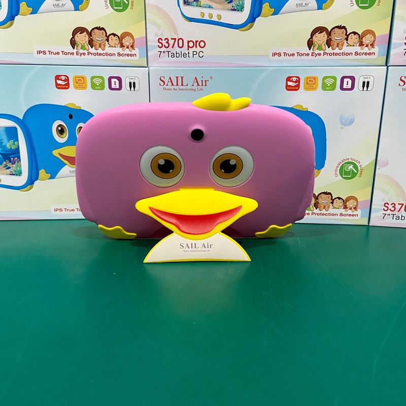SAIL Air S370pro 7-inch Kids Tablet With Dual SIM, 4G Support, Parental Controls & Educational Apps – Pink/Blue/Black_voghion.com
