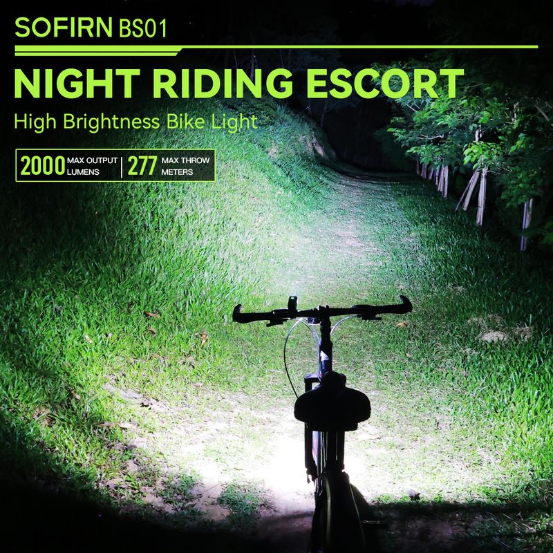 Direkt aufladbares, leistungsstarkes LED-Fahrradlicht 2000lm_voghion.com