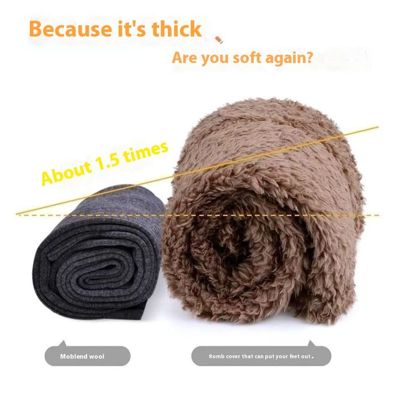 Dicke Beinwärmer aus Gänsedaunen, Knieschützer, für Schwangere und ältere Frauen mit kalten Beinen, Teddybären, Bodensocken mit hohen und langen Beinen, warme Füße_voghion.com
