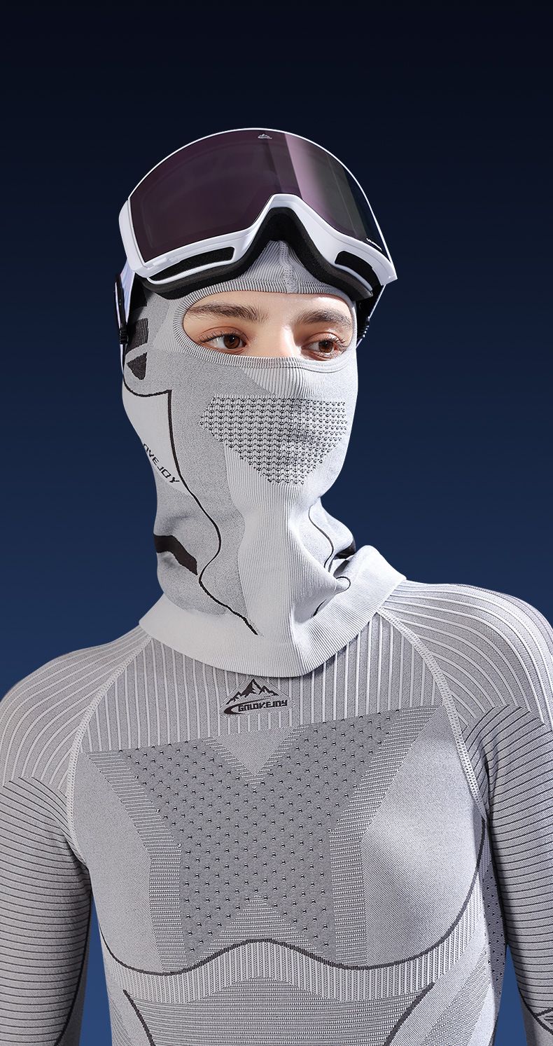 Passamontagna invernale unisex per sci e moto - Maschera antivento in pile per sport all'aria aperta (DTJ49)_voghion.com