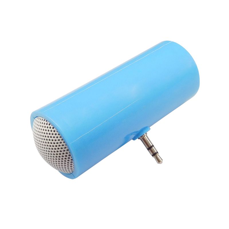 Mini portátil com plugue TRS de 3,5 mm, alto-falante de linha Plug Play, alto-falante de música para tablet e smartphone_voghion.com
