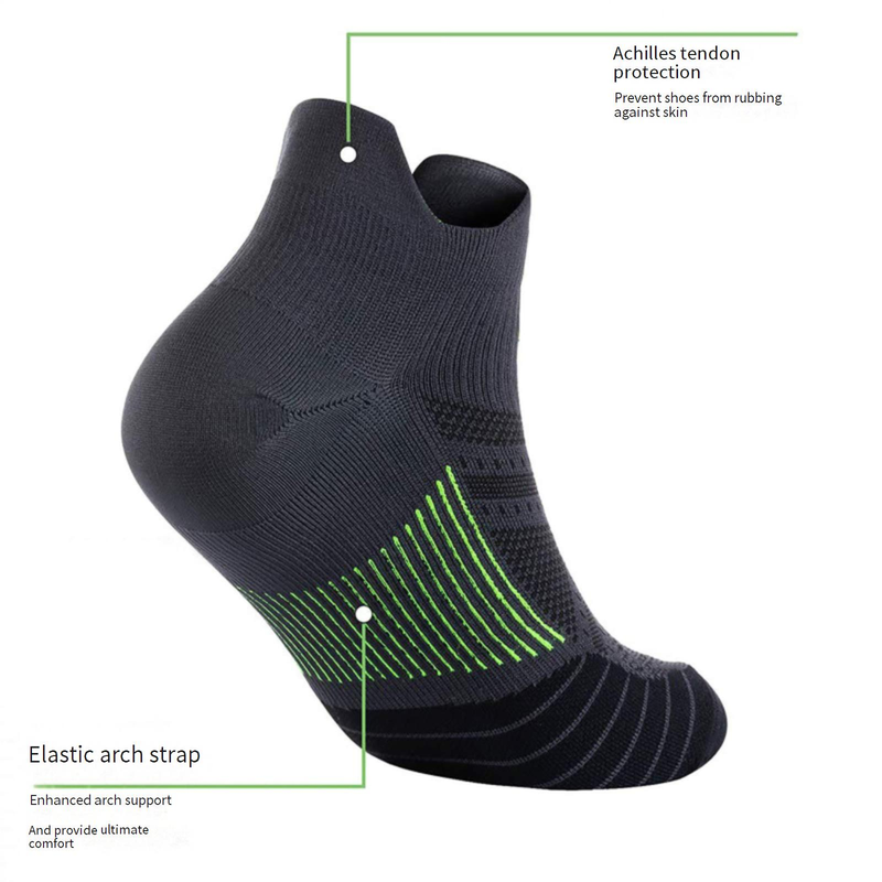 Women's Socks Outdoor Sports Socks Running Socks Autumn And Winter Non Slip Shock Absorbing Socks Men And Women Casual Short Socks_voghion.com