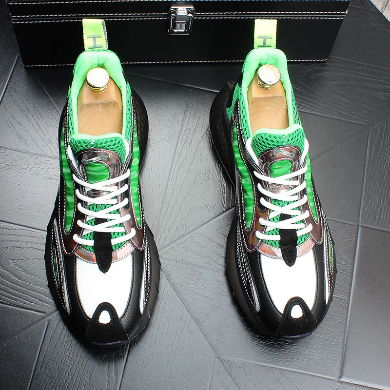 Sportschuhe super heißer Sommer neuer Stil Internet-Berühmtheit farblich passende Sport-Freizeitschuhe vielseitig atmungsaktiv_voghion.com