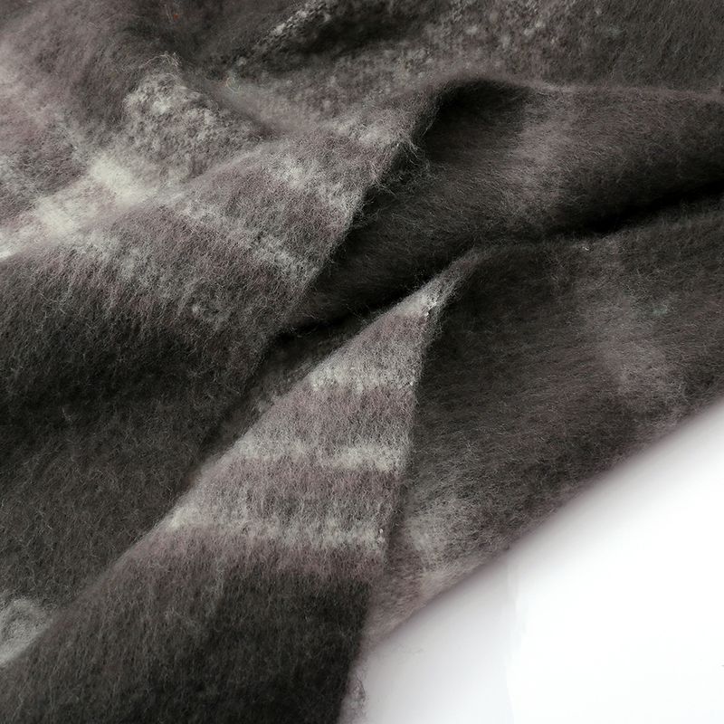 New Foreign Trade Plaid Scarves For Women's Mohair Autumn And Winter Warm Men's And Women's Scarves_voghion.com