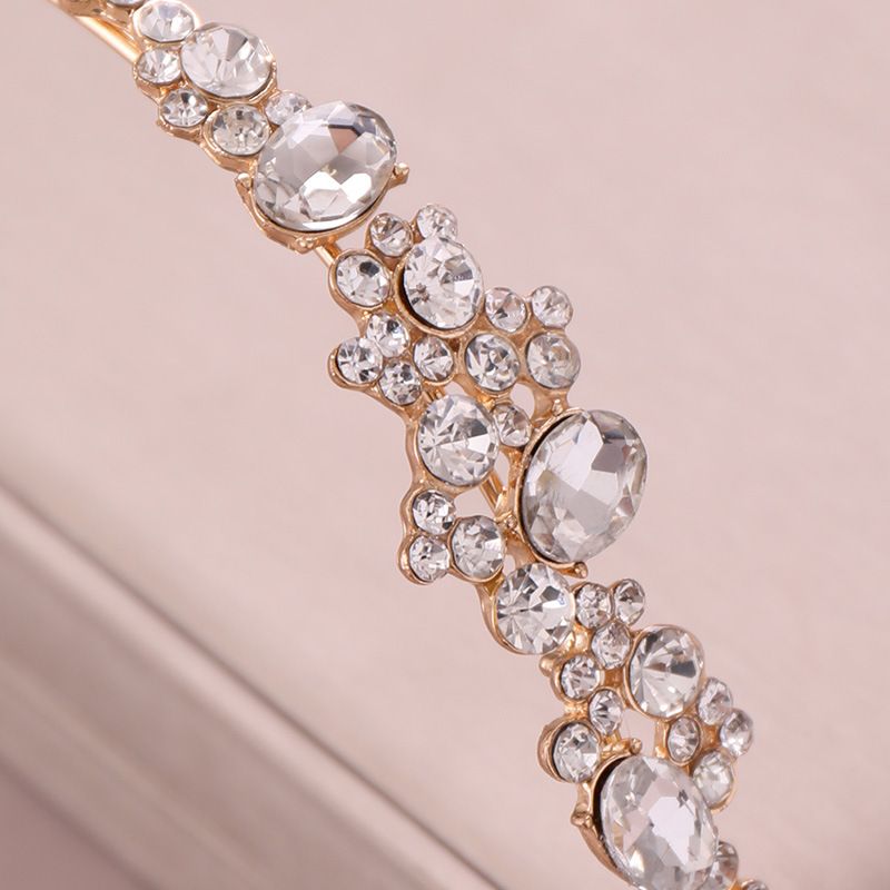 Haarschmuck, Kopfbedeckung, Strass-Stirnband, Krone, Kopfbedeckung, Brautkleid-Accessoires_voghion.com