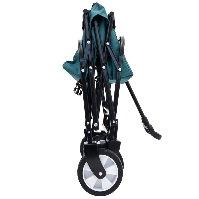 Minimeetall Multi-use Bag,Collapsible Foldable Wagon Cart Beach Wagon Heavy Duty Utility Cart Utility Wagon Grocery Cart For For Camping 3pcs Plastic Liner Bag /Cover , Cyan_voghion.com
