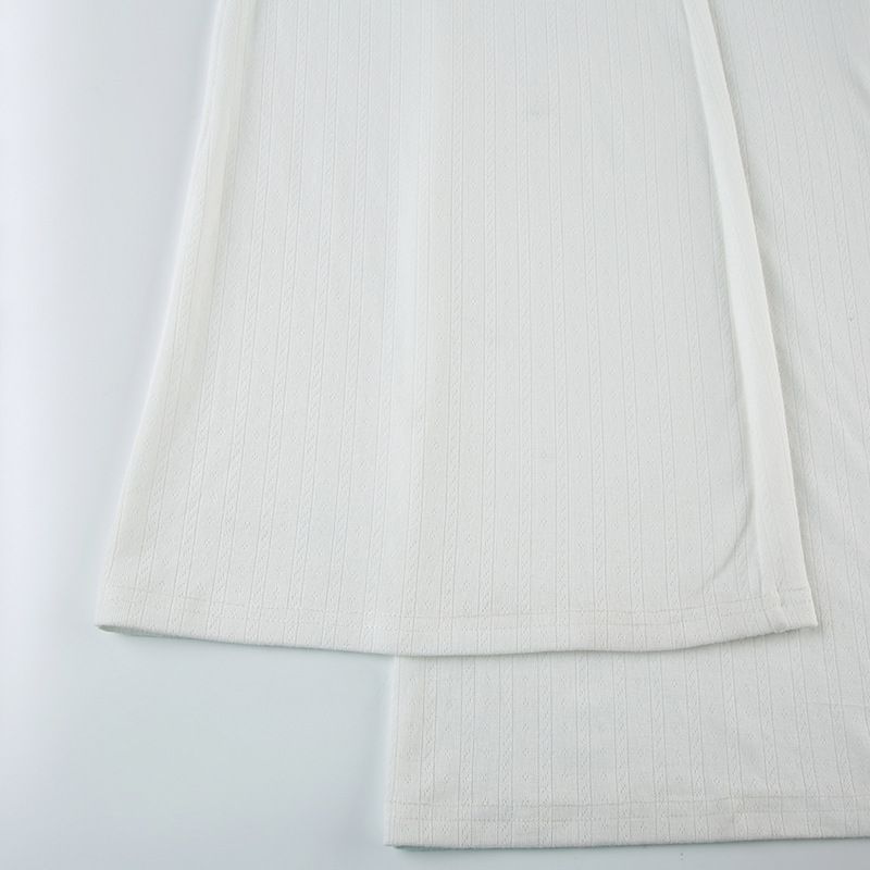 Absobe Pigiama Homewear Pantaloni Cavi Casual Suit Donna Set Abbinati Bottoni Crop Cardigan Top Pantaloni Larghi Autunno 2025 Nuovo_voghion.com