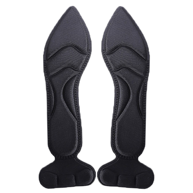 7D Memory Foam Inole Pad Inert Pot Back Ademend Anti-lip Voor Hoge Hak Schoen 2 IN 1 Inert Beschermschoen_voghion.com